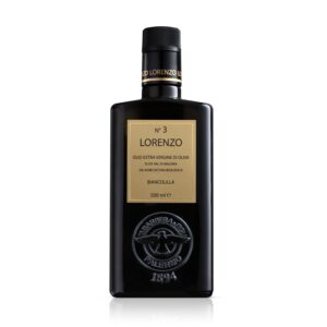 Image of Barbera Lorenzo #3 Organic Extra Virgin Olive Oil PDO Val di Mazara bottle, Sicilian origin, 500ml (16.9 oz)