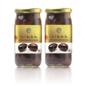Jar of Iliada Kalamata Olives - Gold Line PDO Greek olives